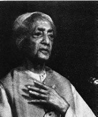 <b>KRISHNAMURTI  Jiddu (1985-1986)</b> <br>