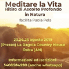 23 - 24 - 25 AGOSTO OSTRA (AN) - MEDITARE LA VITA