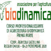 18 - 21 NOVEMBRE 2021 REGGIO EMILIA - CORSO BASE DI AGRICOLTURA BIODINAMICA